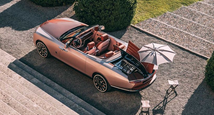 Cận cảnh Rolls-Royce Boat Tail thứ 2 với màu sơn độc đáo