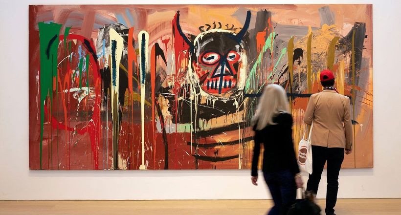 Một bức hoạ của Jean-Michel Basquiat lập kỷ lục trị giá 85 triệu USD