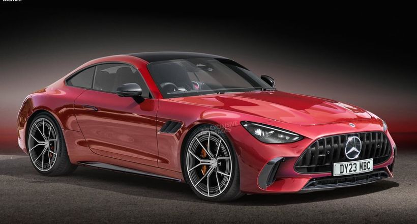 Mercedes-AMG GT 2023 nâng cấp để cạnh tranh sòng phẳng với Porsche 911