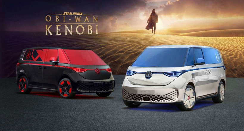 Volkswagen giới thiệu hai chiếc xe mới lấy cảm hứng từ Star Wars