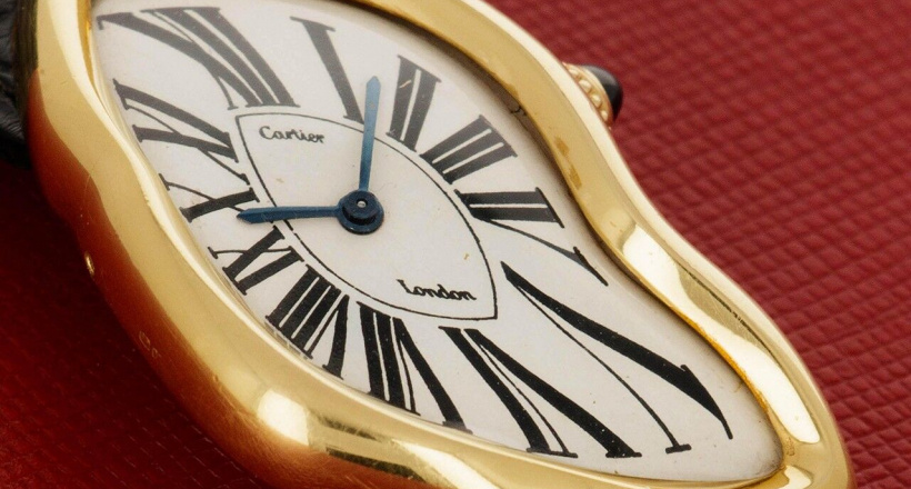 Chiếc đồng hồ vintage Cartier Crash phá kỷ lục với khoản đấu giá 1,5 triệu USD