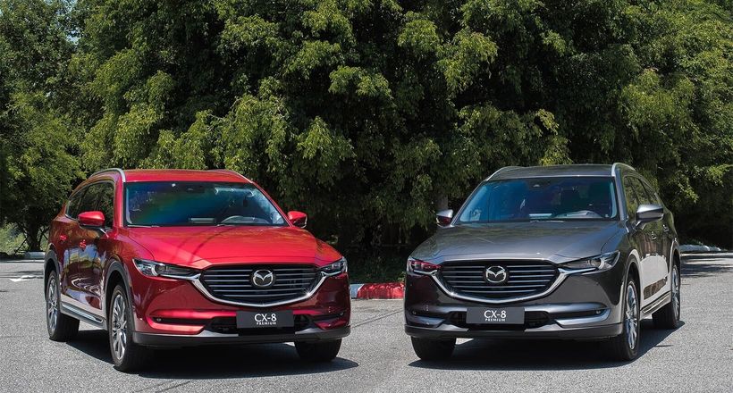Mazda CX-8 mới ra mắt tại Việt Nam, lần đầu có phiên bản 6 chỗ ngồi