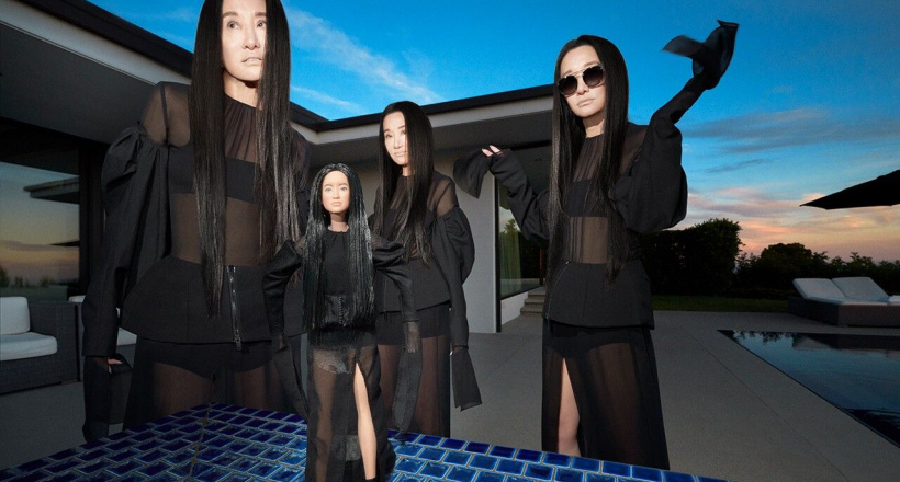 NTK Vera Wang khoe dáng bên phiên bản "Barbie" của riêng mình
