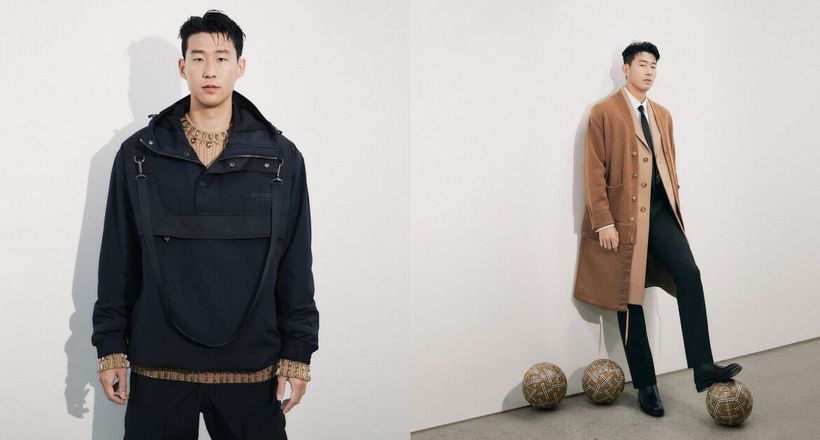 Đại sứ Burberry xướng tên cầu thủ Son Heung Min - CLB Tottenham Hotspu