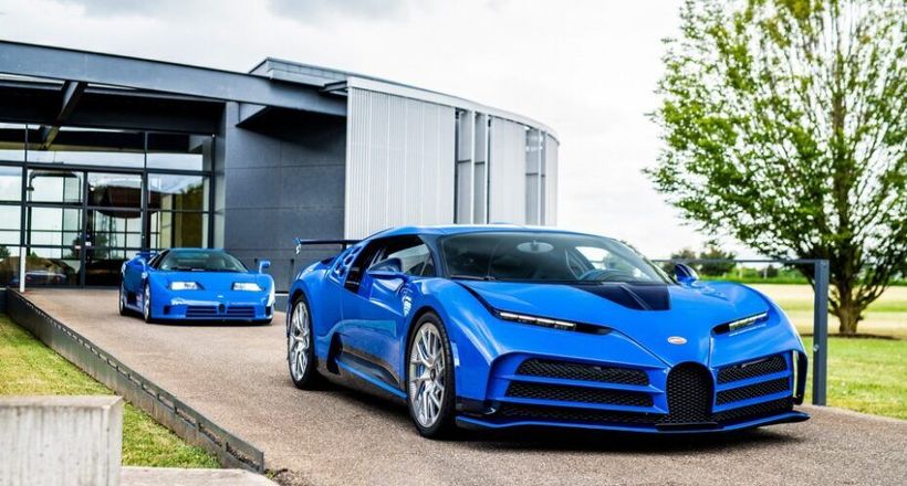 Siêu phẩm Bugatti Centodieci đầu tiên xuất khẩu