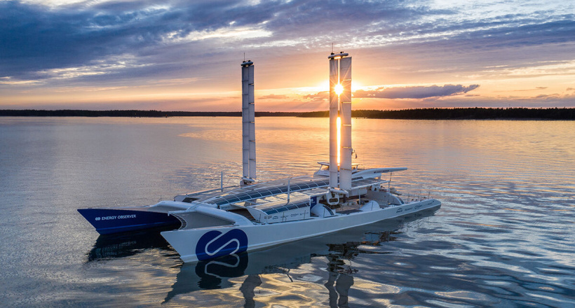 Siêu tàu Energy Observer đang dừng chân tại thành phố Hồ Chí Minh