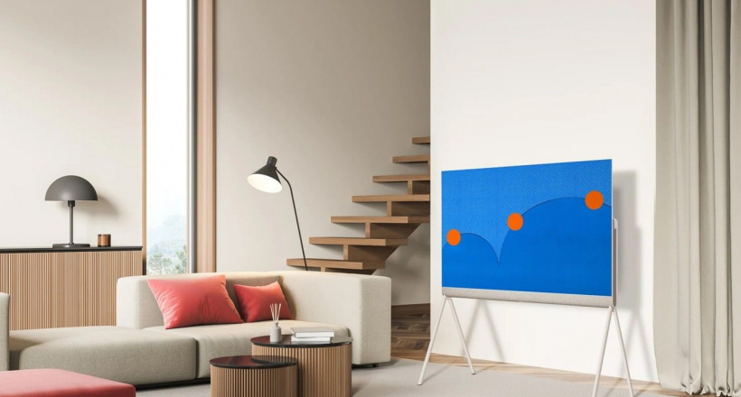 LG nâng tầm phong cách sống với TV OLED Posé