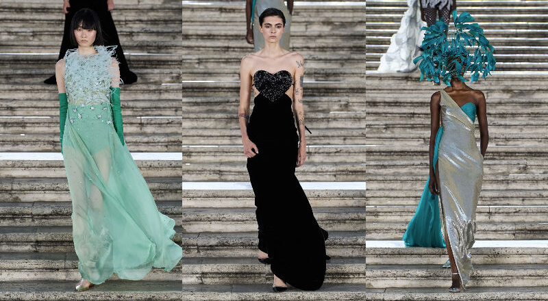 BST Valentino Haute Couture Thu Đông 2022: Pierpaolo Piccioli và lối chơi đa sắc màu
