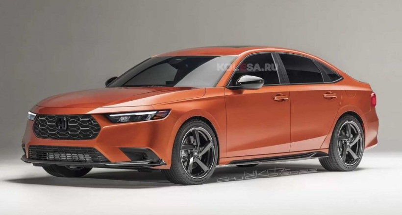 Hình ảnh phác họa Honda Accord 2024