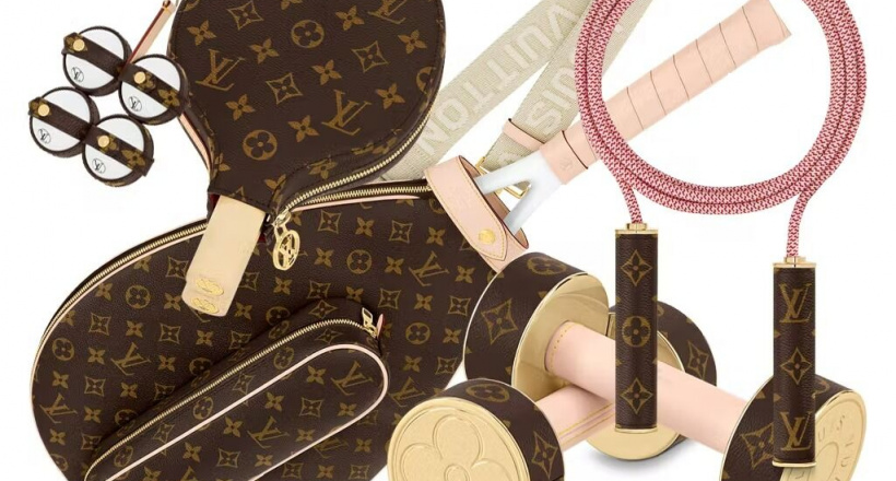 Louis Vuitton mang đến trải nghiệm sang trọng cho dụng cụ thể dục