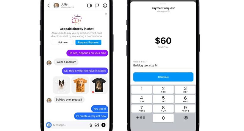 Instagram thử nghiệm tính năng mua sắm qua mục trò chuyện Direct Message