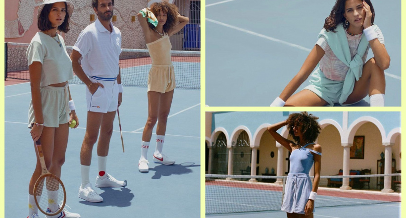 Phong cách phối đồ theo trang phục quần vợt - Tenniscore