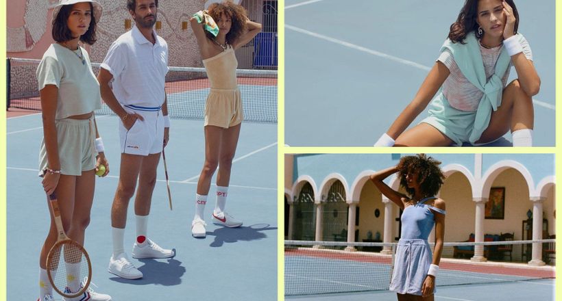 Phong cách phối đồ theo trang phục quần vợt - Tenniscore