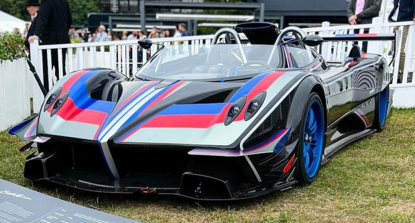 Pagani Zonda Revo Barchetta xuất hiện tại lễ hội Tốc độ Goodwood