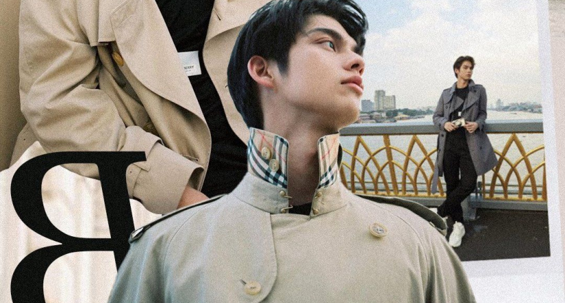 Bright Vachirawit là đại sứ thương hiệu mới của Burberry