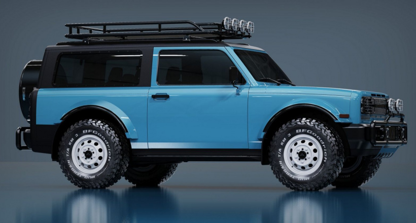 Mẫu SUV điện Alpha REX lấy cảm hứng từ phong cách quân đội