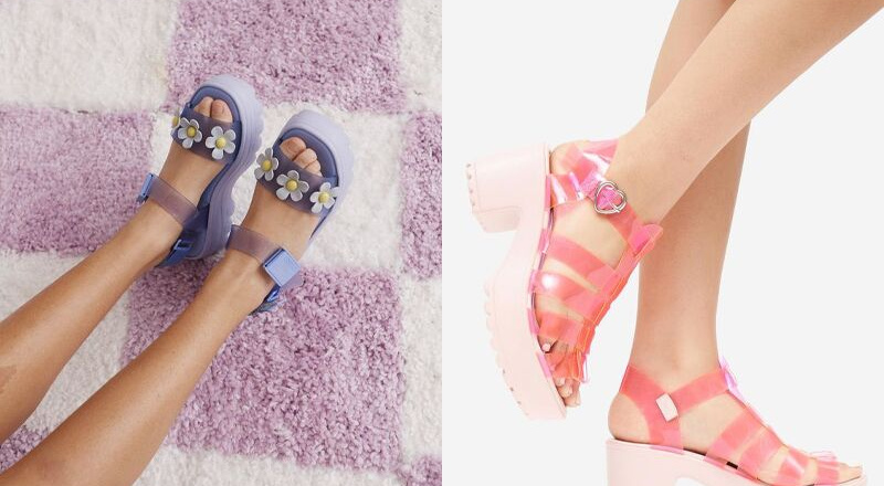 Sự trở lại của Jelly Sandals dành cho quý cô sành điệu mùa mưa!