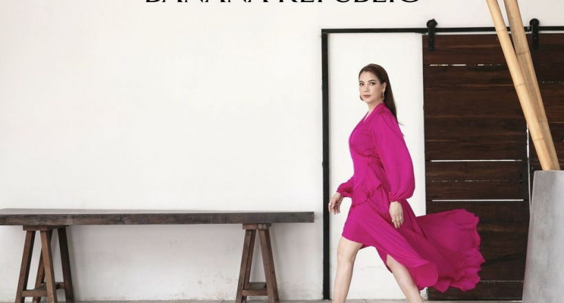 BST Hè 2022 của Banana Republic mời Trương Ngọc Ánh làm mẫu ảnh