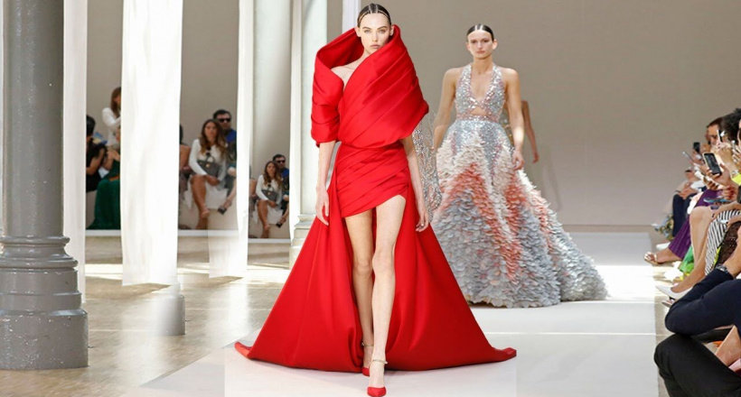 Elie Saab Haute Couture Fall/Winter 2022/23:Sự huyền bí lúc nửa đêm