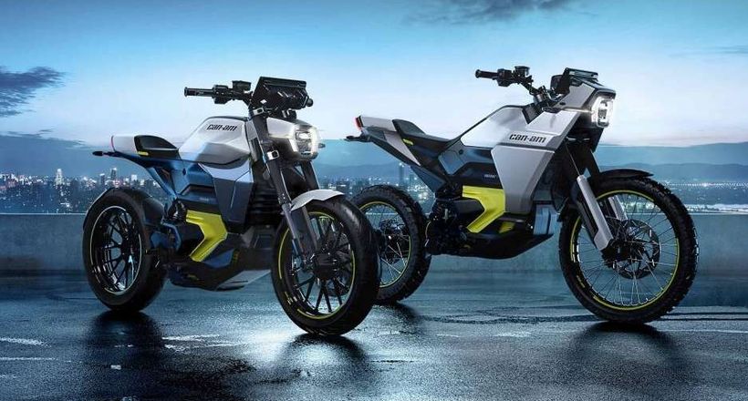 Can-Am sắp sắp trình làng bộ đôi xe máy điện Pulse mới