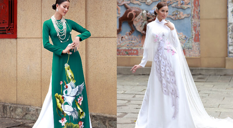 BST áo dài “Đàn Chim Việt” của NTK Võ Việt Chung: Mang hồn Việt vào gấm vóc lụa là