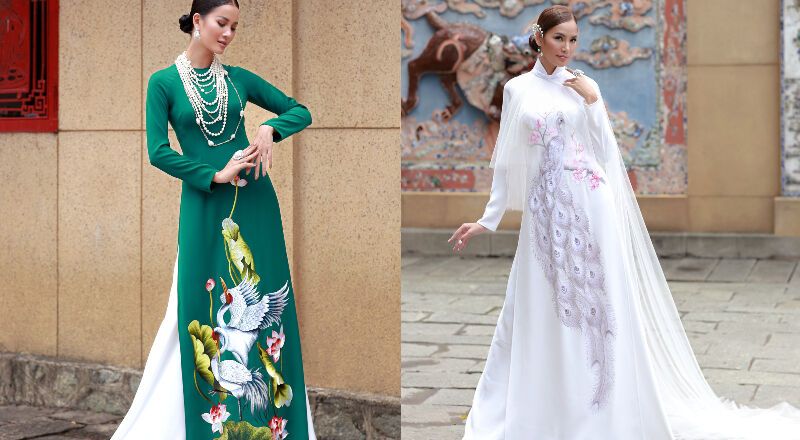 BST áo dài “Đàn Chim Việt” của NTK Võ Việt Chung: Mang hồn Việt vào gấm vóc lụa là