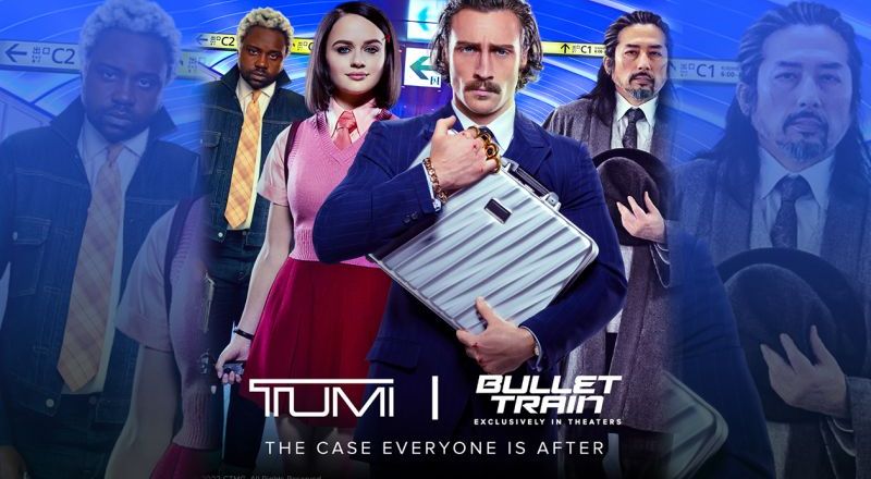 TUMI xuất hiện trong siêu phẩm hành động “Bullet Train” của Sony Pictures