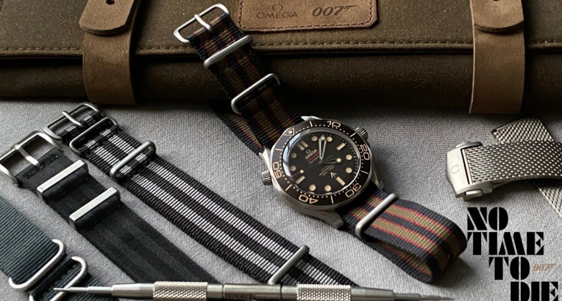 Đồng hồ Omega Seamaster 300m 007 Edition từng xuất hiện trong James Bond 007