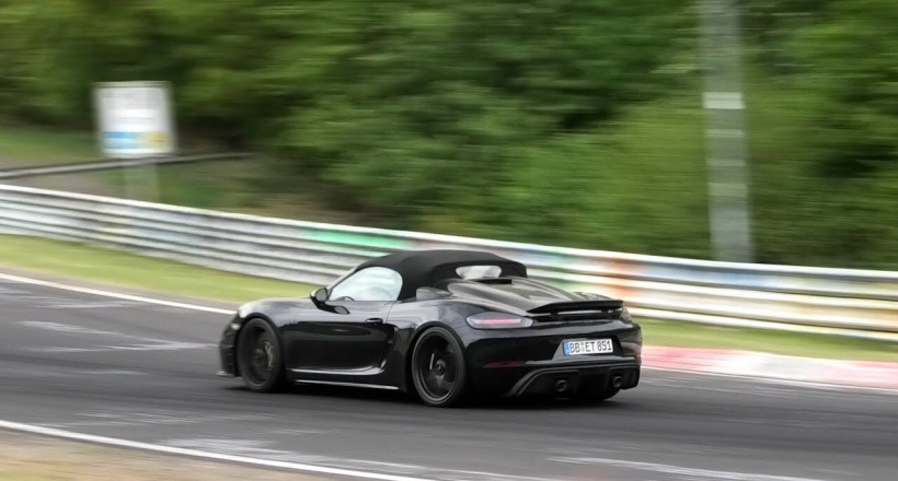 Porsche 718 Boxster Spyder RS chính thức lộ diện