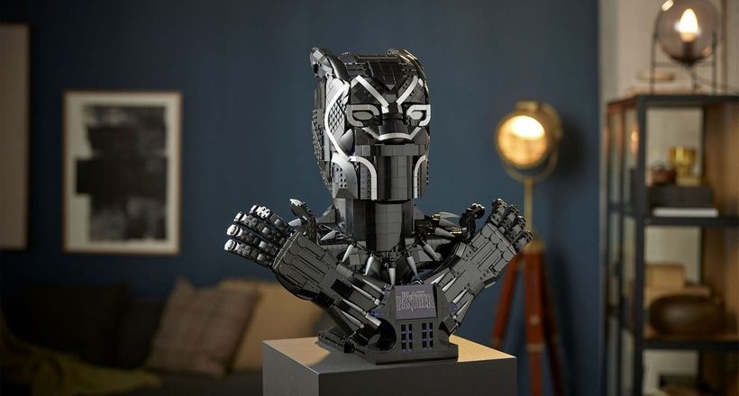 LEGO tiết lộ mô hình vua T'Challa Black Panther được mong đợi