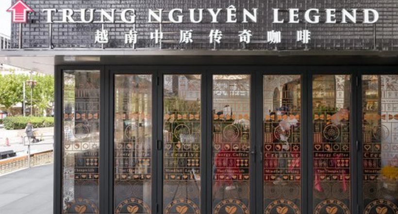 Thế giới cà phê Trung Nguyên Legend vừa khai trương ở Trung Quốc