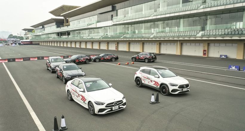 Mercedes-Benz Driving Festival 2022 trải nghiệm trên đường đua F1