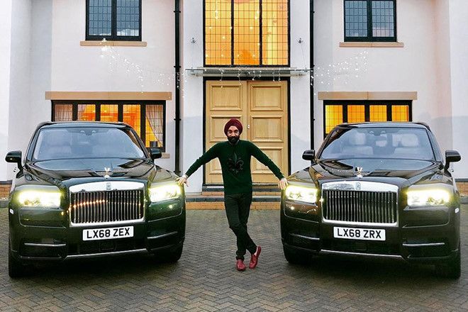 Reuben Singh -  đại gia “chơi ngông” tậu nguyên dàn Rolls-Royce đủ màu