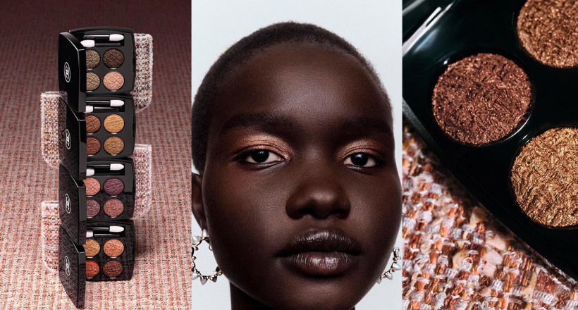 CHANEL - LES 4 OMBRES TWEED: BST trang điểm lấy cảm hứng từ vải tweed