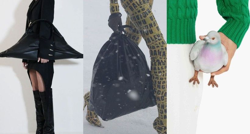 Những chiếc túi xách độc lạ nhất làng thời trang mùa FW22