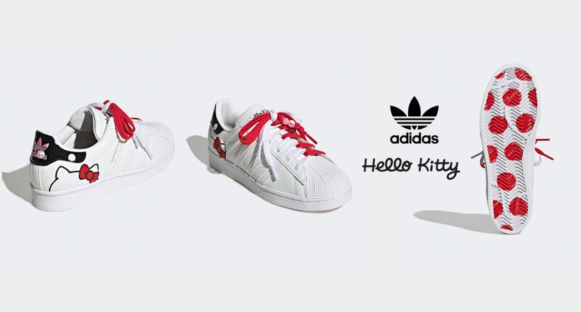 Hello Kitty  tiếp tục hợp tác cùng adidas Originals cho ba mẫu giày kinh điển