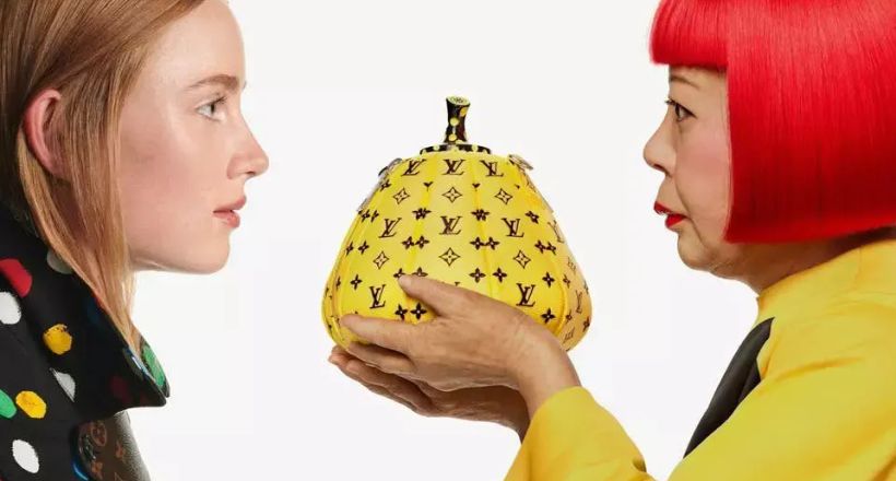 Họa sĩ Yayoi Kusama hợp tác Louis Vuitton cho mùa Cruise 23