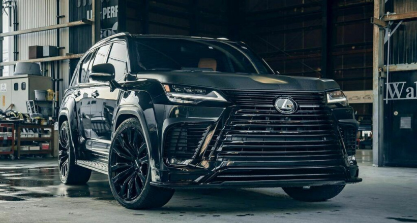 Hãng độ Liberty Walk trình làng bản độ LX600, tăng tính hầm hố