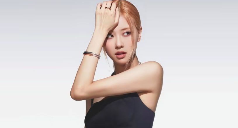Đại sứ thương hiệu Rosé trong chiến dịch quảng cáo Tiffany Lock