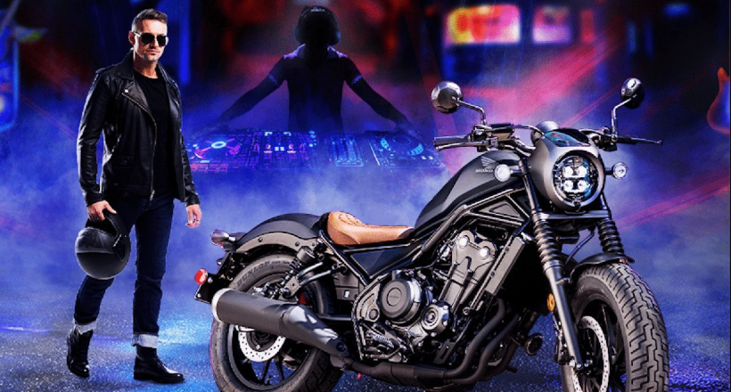 Rebel 500 mới 3 màu nhập khẩu nguyên chiếc giá 180 triệu đồng