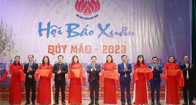 Hà Tĩnh: Nét đẹp văn hoá tại Hội báo Xuân Quý Mão 2023