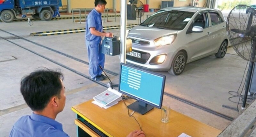 Các loại phí phải nộp khi đi đăng kiểm ô tô