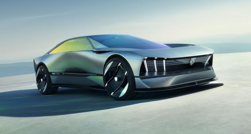 Peugeot Inception Concept: Chiếc sedan chạy điện tương lai của hãng xe Pháp
