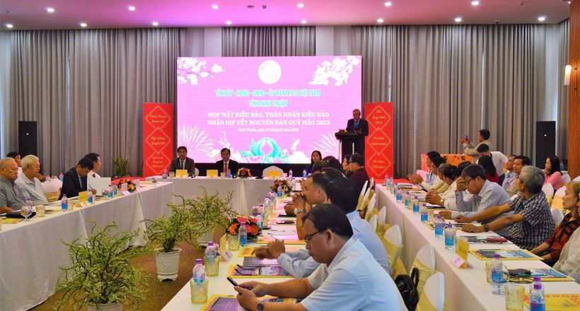 Ninh Thuận: Họp mặt Kiều bào, thân nhân Kiều bào mừng xuân Quý Mão 2023