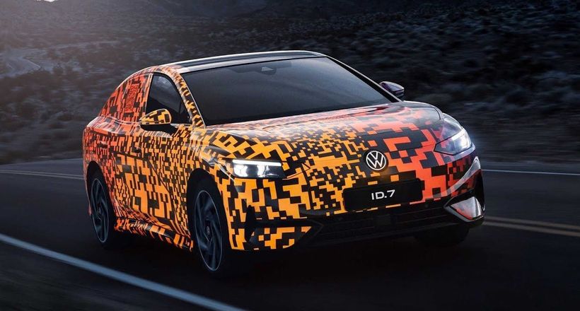 Chi tiết mẫu sedan chạy điện Volkswagen ID.7 vừa ra mắt tại CES 2023