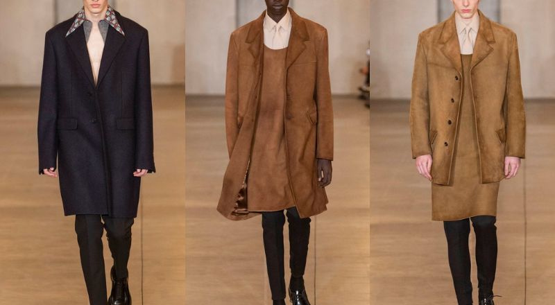 BST Prada Thu Đông Nam 2023 - Tính ưu việt của trang phục