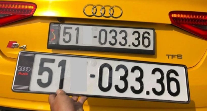 Đổi từ biển vuông sang biển dài cần những loại giấy tờ gì?