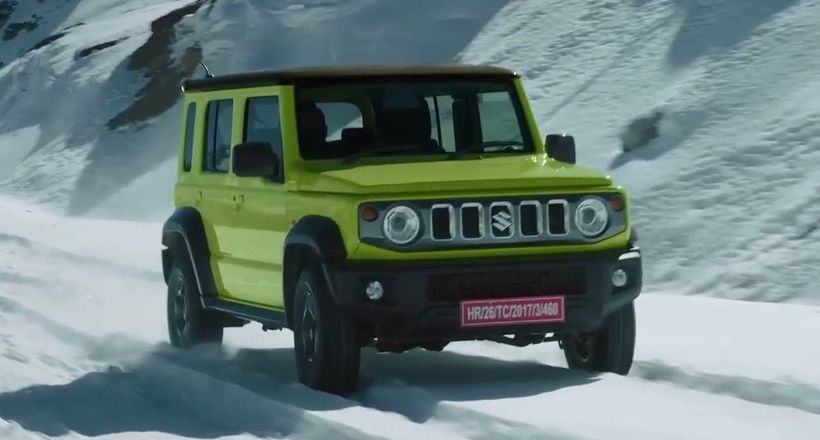 Xem trước hình ảnh mẫu Suzuki Jimny phiên bản 5 cửa có thể sẽ về Việt Nam