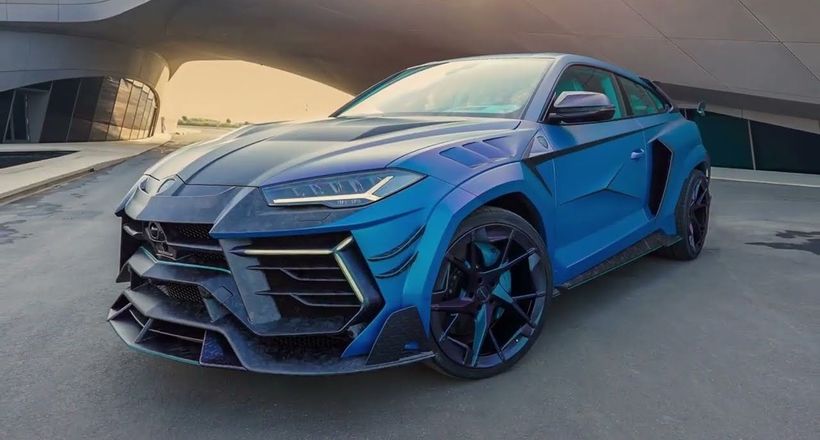 Lamborghini Urus "lột xác" thành xe hai cửa bởi hãng độ Mansory