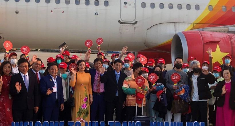 Khánh Hòa đón đoàn du khách Trung Quốc đầu tiên sau 3 năm bị đóng băng vì dịch Covid-19